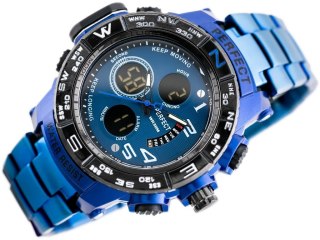 ZEGAREK MĘSKI PERFECT - A8010 (zp260d) - blue