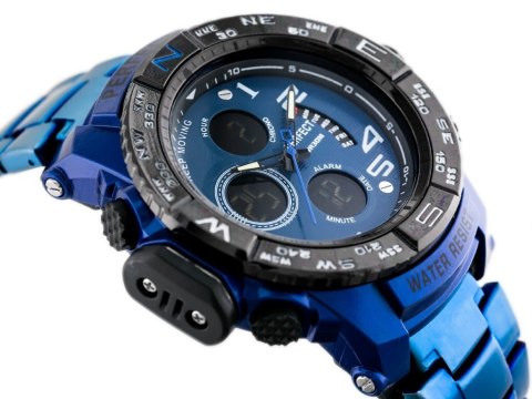 ZEGAREK MĘSKI PERFECT - A8010 (zp260d) - blue ZEGAREK MĘSKI PERFECT - A8010 (zp260d) - blue