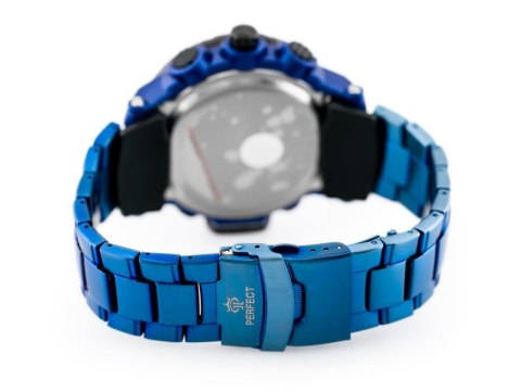 ZEGAREK MĘSKI PERFECT - A8010 (zp260d) - blue ZEGAREK MĘSKI PERFECT - A8010 (zp260d) - blue