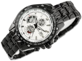 ZEGAREK MĘSKI PERFECT CRUISER II (zp247c) - black/silver