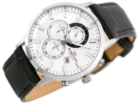 ZEGAREK MĘSKI RUBICON RNCD71 - CHRONOGRAF (zr082a) ZEGAREK MĘSKI RUBICON RNCD71 - CHRONOGRAF (zr082a)