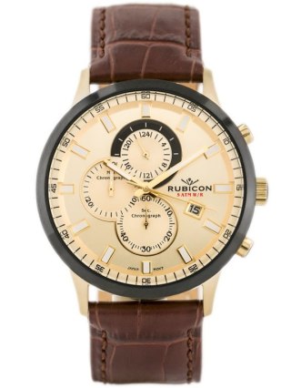 ZEGAREK MĘSKI RUBICON RNCD71 - CHRONOGRAF (zr082b)