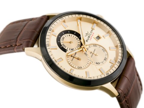 ZEGAREK MĘSKI RUBICON RNCD71 - CHRONOGRAF (zr082b) ZEGAREK MĘSKI RUBICON RNCD71 - CHRONOGRAF (zr082b)