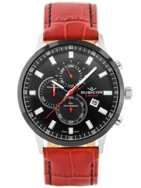 ZEGAREK MĘSKI RUBICON RNCD71 - CHRONOGRAF (zr082c) ZEGAREK MĘSKI RUBICON RNCD71 - CHRONOGRAF (zr082c)