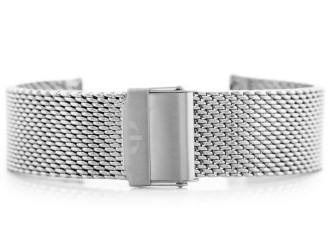 Bransoleta Bisset (bb010a) - srebrna 20mm Bransoleta Bisset (bb010a) - srebrna 20mm