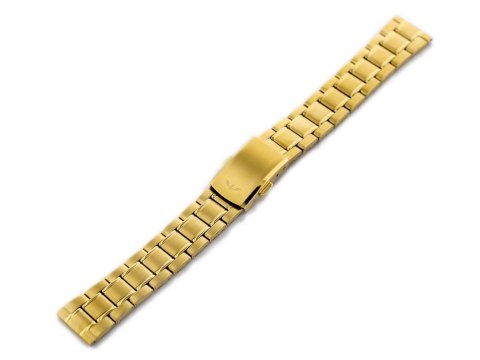 Bransoleta Bisset (bb013b) - złota 16mm Bransoleta Bisset (bb013b) - złota 16mm