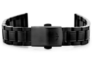 Bransoleta Bisset (bb013e) - czarna 16mm