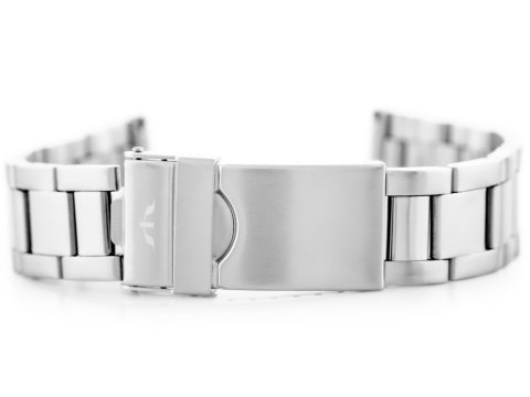 Bransoleta Bisset (bb014a) - srebrna 18mm Bransoleta Bisset (bb014a) - srebrna 18mm