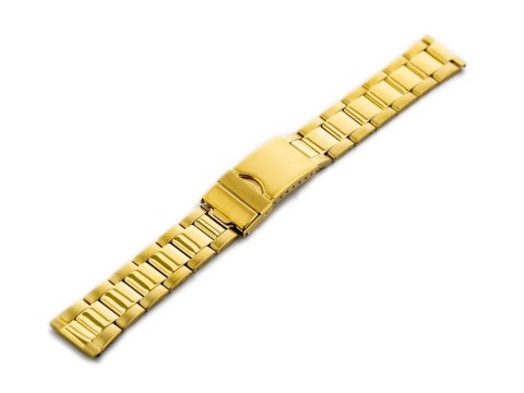Bransoleta Bisset (bb014b) - złota 18mm Bransoleta Bisset (bb014b) - złota 18mm