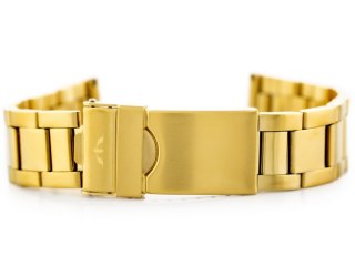 Bransoleta Bisset (bb014b) - złota 18mm