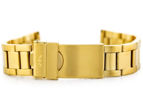 Bransoleta Bisset (bb014b) - złota 18mm Bransoleta Bisset (bb014b) - złota 18mm