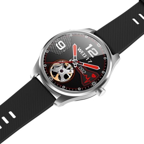 SMARTWATCH MĘSKI G. Rossi SW012-2 silver/black + dodatkowa BRANSOLETA (sg007b) SMARTWATCH MĘSKI G. Rossi SW012-2 silver/black + dodatkowa BRANSOLETA (sg007b)