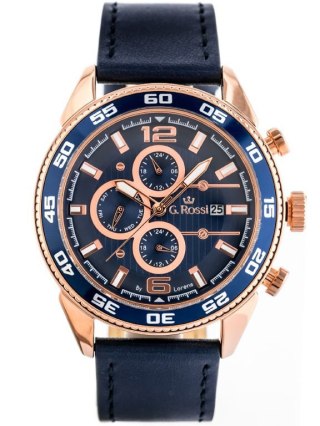 ZEGAREK G. ROSSI - E7131A-6F3 - EXCLUSIVE (zg287d) + BOX