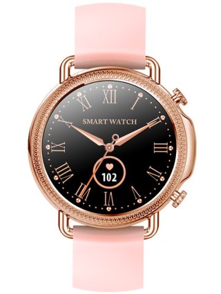 SMARTWATCH DAMSKI Rubicon RNBE74 - TERMOMETR, PULSOKSYMETR (sr020c)