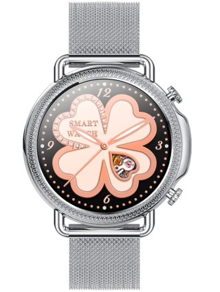 SMARTWATCH DAMSKI Rubicon RNBE74 - TERMOMETR, PULSOKSYMETR (sr020d)