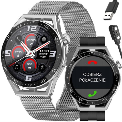 SMARTWATCH MĘSKI Rubicon RNCE88 - WYKONYWANIE POŁĄCZEŃ, WŁASNE TARCZE (sr033a) SMARTWATCH MĘSKI Rubicon RNCE88 - WYKONYWANIE POŁĄCZEŃ, WŁASNE TARCZE (sr033a)