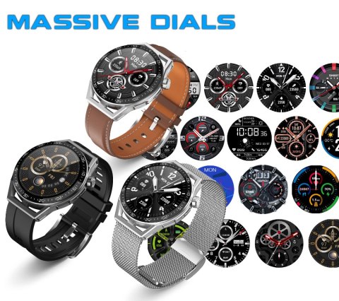 SMARTWATCH MĘSKI Rubicon RNCE88 - WYKONYWANIE POŁĄCZEŃ, WŁASNE TARCZE (sr033a) SMARTWATCH MĘSKI Rubicon RNCE88 - WYKONYWANIE POŁĄCZEŃ, WŁASNE TARCZE (sr033a)