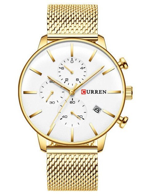 ZEGAREK MĘSKI CURREN 8339 (zc015c) - CHRONOGRAF ZEGAREK MĘSKI CURREN 8339 (zc015c) - CHRONOGRAF