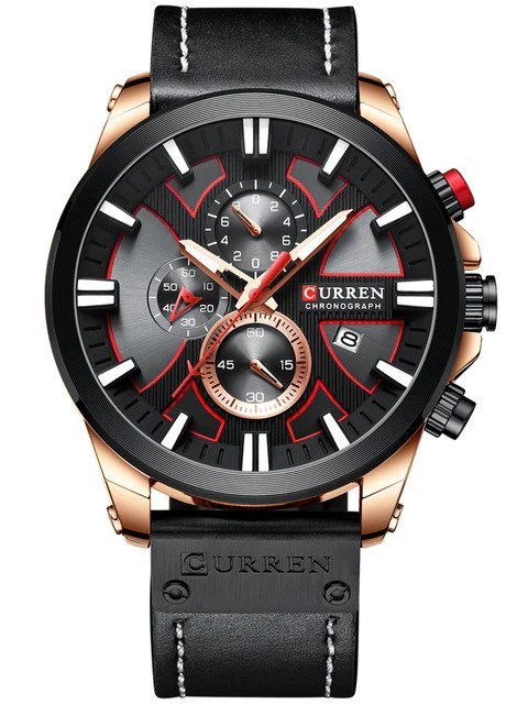 ZEGAREK MĘSKI CURREN 8346 (zc026b) - CHRONOGRAF ZEGAREK MĘSKI CURREN 8346 (zc026b) - CHRONOGRAF