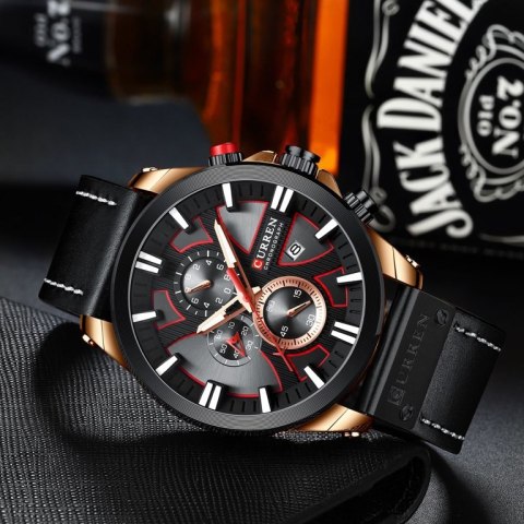 ZEGAREK MĘSKI CURREN 8346 (zc026b) - CHRONOGRAF ZEGAREK MĘSKI CURREN 8346 (zc026b) - CHRONOGRAF