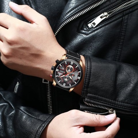 ZEGAREK MĘSKI CURREN 8346 (zc026b) - CHRONOGRAF ZEGAREK MĘSKI CURREN 8346 (zc026b) - CHRONOGRAF