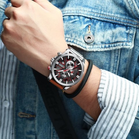 ZEGAREK MĘSKI CURREN 8346 (zc026c) - CHRONOGRAF ZEGAREK MĘSKI CURREN 8346 (zc026c) - CHRONOGRAF