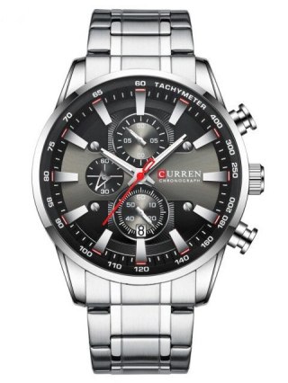 ZEGAREK MĘSKI CURREN 8351 (zc022b) CHRONOGRAF +BOX
