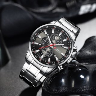 ZEGAREK MĘSKI CURREN 8351 (zc022b) CHRONOGRAF +BOX