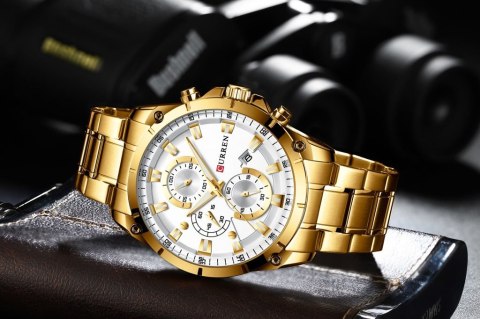 ZEGAREK MĘSKI CURREN 8360 (zc020b) - CHRONOGRAF ZEGAREK MĘSKI CURREN 8360 (zc020b) - CHRONOGRAF