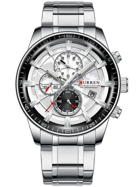 ZEGAREK MĘSKI CURREN 8362 (zc017a) CHRONOGRAF +BOX ZEGAREK MĘSKI CURREN 8362 (zc017a) CHRONOGRAF +BOX