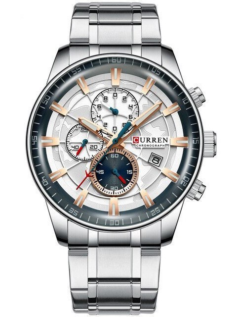 ZEGAREK MĘSKI CURREN 8362 (zc017b) CHRONOGRAF +BOX ZEGAREK MĘSKI CURREN 8362 (zc017b) CHRONOGRAF +BOX