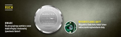 ZEGAREK MĘSKI INVICTA PRO DIVER 24947 - WODOSZCZELNOŚĆ 200m, koperta 40mm ZEGAREK MĘSKI INVICTA PRO DIVER 24947 - WODOSZCZELNOŚĆ 200m, koperta 40mm