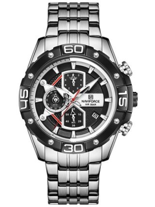 ZEGAREK MĘSKI NAVIFORCE NF8018 - CHRONOGRAF (zn122a) + BOX