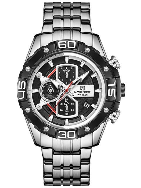 ZEGAREK MĘSKI NAVIFORCE NF8018 - CHRONOGRAF (zn122a) + BOX ZEGAREK MĘSKI NAVIFORCE NF8018 - CHRONOGRAF (zn122a) + BOX
