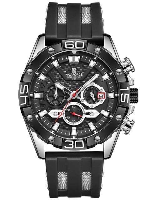 ZEGAREK MĘSKI NAVIFORCE NF8019T - CHRONOGRAF (zn125a) + BOX ZEGAREK MĘSKI NAVIFORCE NF8019T - CHRONOGRAF (zn125a) + BOX