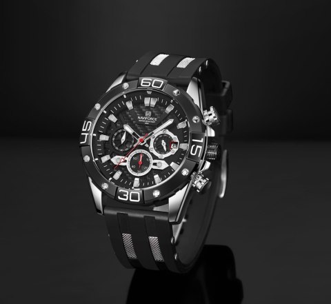 ZEGAREK MĘSKI NAVIFORCE NF8019T - CHRONOGRAF (zn125a) + BOX ZEGAREK MĘSKI NAVIFORCE NF8019T - CHRONOGRAF (zn125a) + BOX