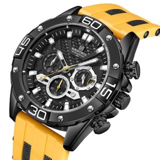 ZEGAREK MĘSKI NAVIFORCE NF8019T - CHRONOGRAF (zn125c) + BOX