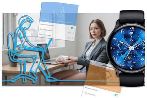 SMARTWATCH DAMSKI Rubicon RNCF10 - TRYBY SPORTOWE, MONITOR SNU (sr055a) SMARTWATCH DAMSKI Rubicon RNCF10 - TRYBY SPORTOWE, MONITOR SNU (sr055a)