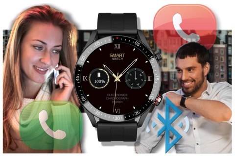 SMARTWATCH MĘSKI GRAVITY GT4-1 - WYKONYWANIE POŁĄCZEŃ, KROKOMIERZ (sg023a) SMARTWATCH MĘSKI GRAVITY GT4-1 - WYKONYWANIE POŁĄCZEŃ, KROKOMIERZ (sg023a)