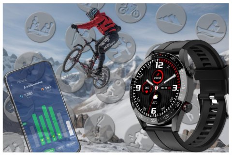 SMARTWATCH MĘSKI GRAVITY GT4-1 - WYKONYWANIE POŁĄCZEŃ, KROKOMIERZ (sg023a) SMARTWATCH MĘSKI GRAVITY GT4-1 - WYKONYWANIE POŁĄCZEŃ, KROKOMIERZ (sg023a)