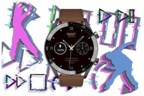 SMARTWATCH MĘSKI GRAVITY GT4-6 - WYKONYWANIE POŁĄCZEŃ, KROKOMIERZ (sg023f) SMARTWATCH MĘSKI GRAVITY GT4-6 - WYKONYWANIE POŁĄCZEŃ, KROKOMIERZ (sg023f)