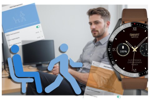 SMARTWATCH MĘSKI GRAVITY GT4-6 - WYKONYWANIE POŁĄCZEŃ, KROKOMIERZ (sg023f) SMARTWATCH MĘSKI GRAVITY GT4-6 - WYKONYWANIE POŁĄCZEŃ, KROKOMIERZ (sg023f)