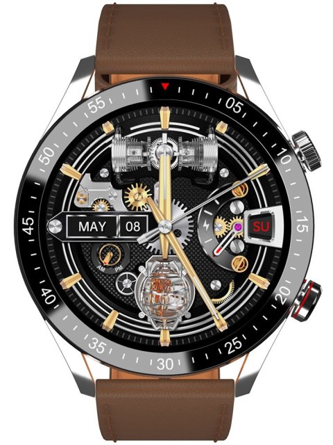 SMARTWATCH MĘSKI GRAVITY GT4-7 - WYKONYWANIE POŁĄCZEŃ, KROKOMIERZ (sg023g) SMARTWATCH MĘSKI GRAVITY GT4-7 - WYKONYWANIE POŁĄCZEŃ, KROKOMIERZ (sg023g)