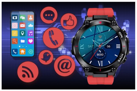 SMARTWATCH MĘSKI GRAVITY GT8-5 - z GPS (sg017e) SMARTWATCH MĘSKI GRAVITY GT8-5 - z GPS (sg017e)