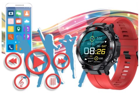 SMARTWATCH MĘSKI GRAVITY GT8-5 - z GPS (sg017e) SMARTWATCH MĘSKI GRAVITY GT8-5 - z GPS (sg017e)