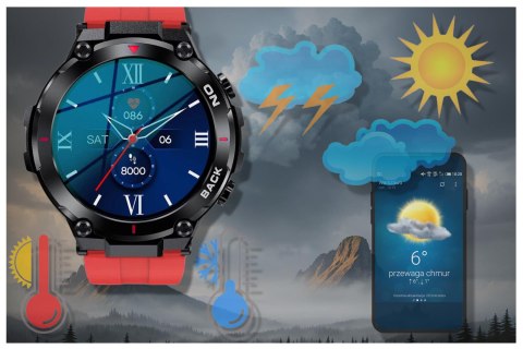 SMARTWATCH MĘSKI GRAVITY GT8-5 - z GPS (sg017e) SMARTWATCH MĘSKI GRAVITY GT8-5 - z GPS (sg017e)