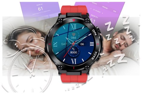 SMARTWATCH MĘSKI GRAVITY GT8-5 - z GPS (sg017e) SMARTWATCH MĘSKI GRAVITY GT8-5 - z GPS (sg017e)