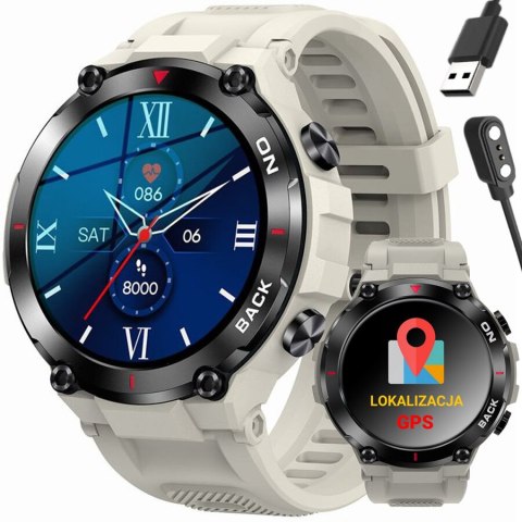 SMARTWATCH MĘSKI GRAVITY GT8-6 - z GPS (sg017f) SMARTWATCH MĘSKI GRAVITY GT8-6 - z GPS (sg017f)