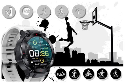 SMARTWATCH MĘSKI GRAVITY GT8-6 - z GPS (sg017f) SMARTWATCH MĘSKI GRAVITY GT8-6 - z GPS (sg017f)
