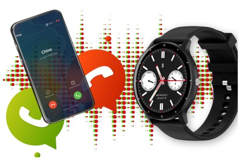 SMARTWATCH UNISEX Rubicon RNCF16 - BLUETOOTH CALL, TRENING GOOGLE FIT (sr058b) SMARTWATCH UNISEX Rubicon RNCF16 - BLUETOOTH CALL, TRENING GOOGLE FIT (sr058b)